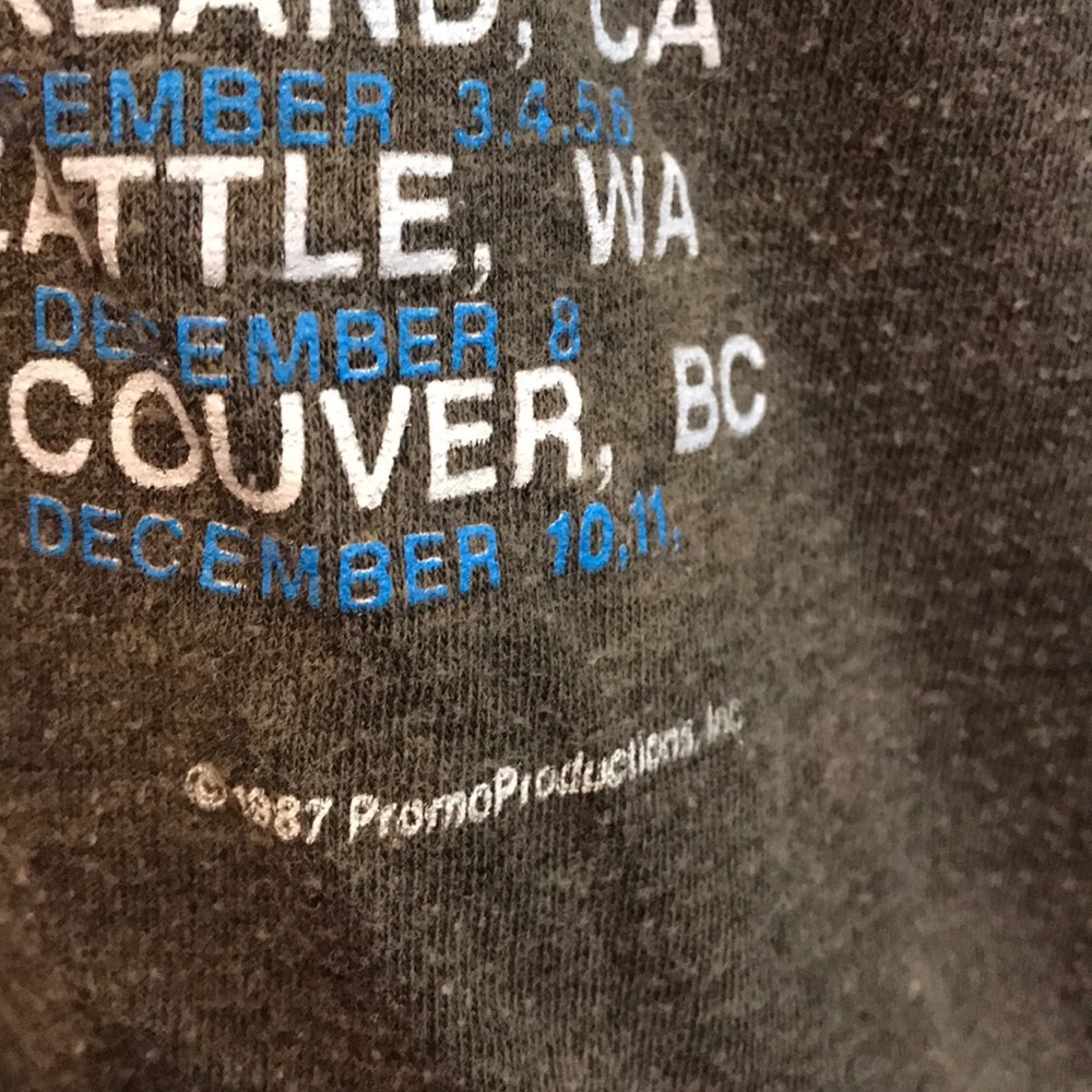 ❌SOLD❌Vintage Pink Floyd 1987 T-shirt - Picture 3 of 7